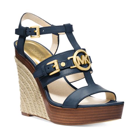 michael kors wedge sneakers|michael kors wedge sandals women.